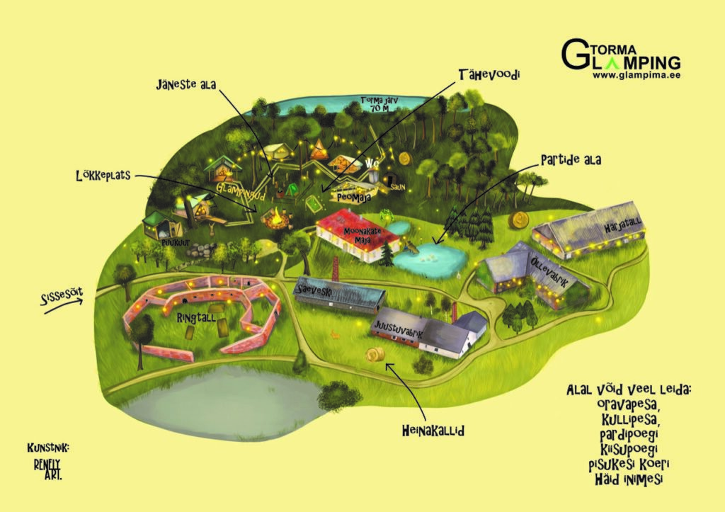 Alternatiivne klassiekskursioon ehk Matkatarkused Torma glämpingukülas