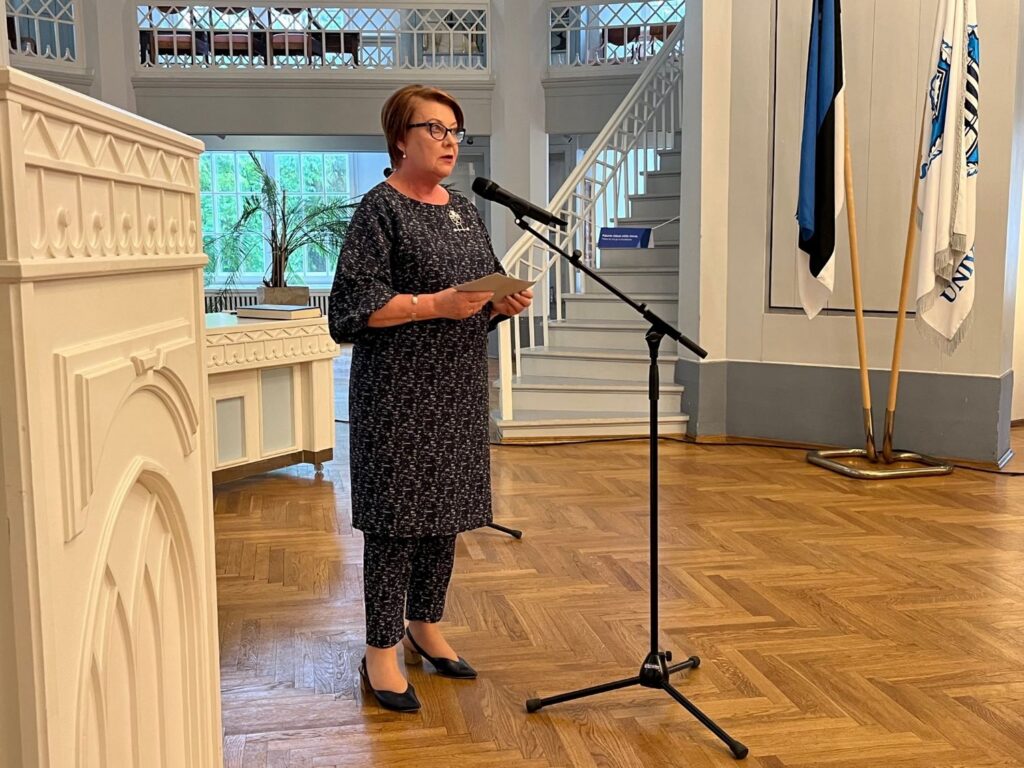 Sirje Karis asus Tartu Ülikooli sihtasutuse patrooniks