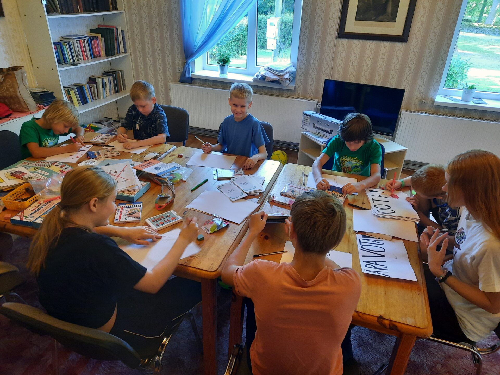 Ühest Ukraina ja Eesti laste kordaläinud keelelaagrist