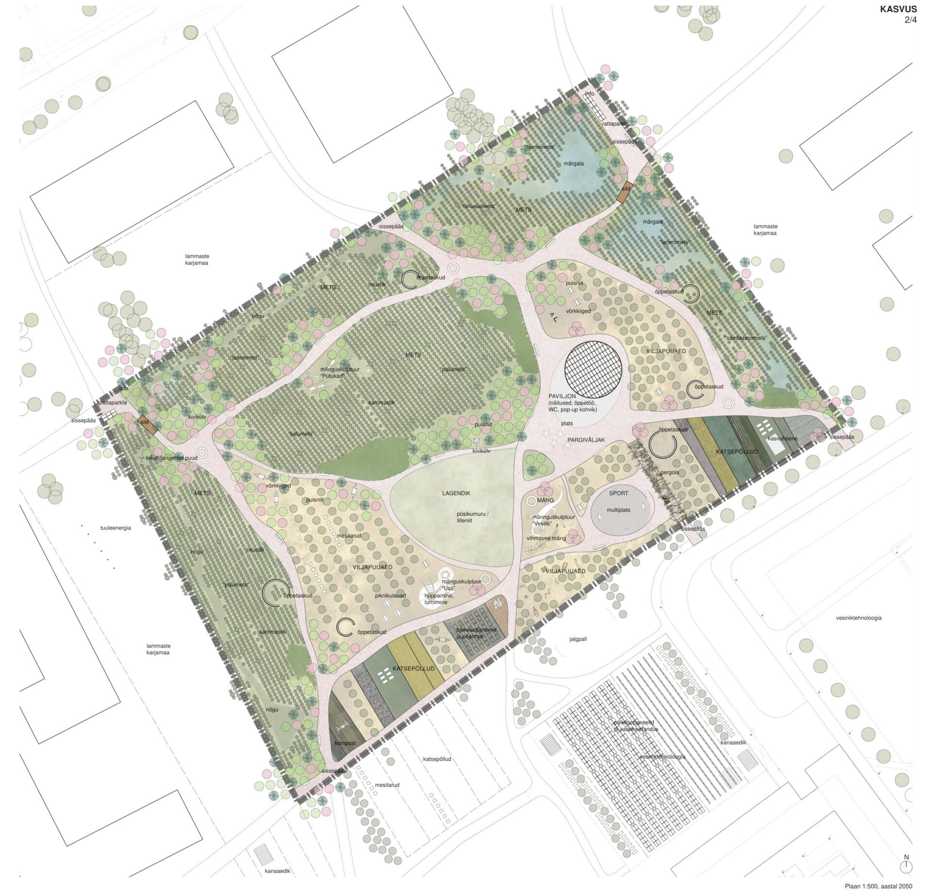 Tartu Maarjavälja haljasala ideekonkursi võidutöö on selgunud 