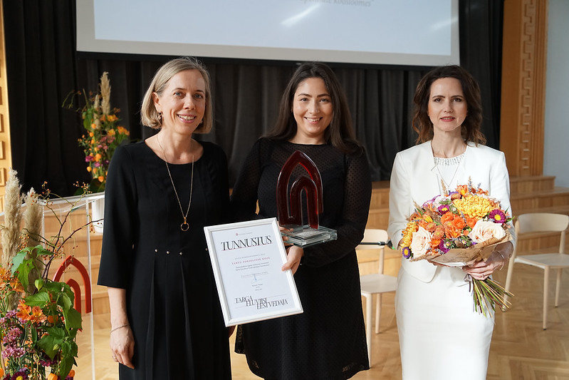 Tallinna Ülikool tunnustas hariduskonverentsil Tartu Forseliuse Kooli haridusuuendusliku algatuse auhinnaga