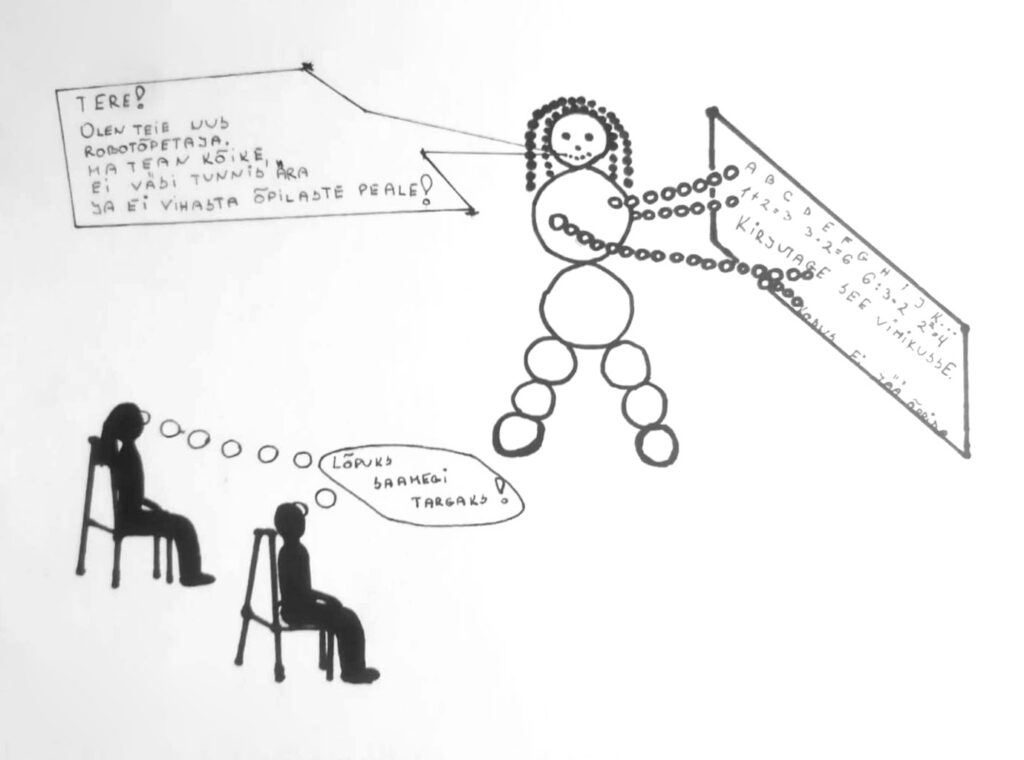 Luubi all järelkasv. Kelle või mille taga on õpetajate järelkasv? 