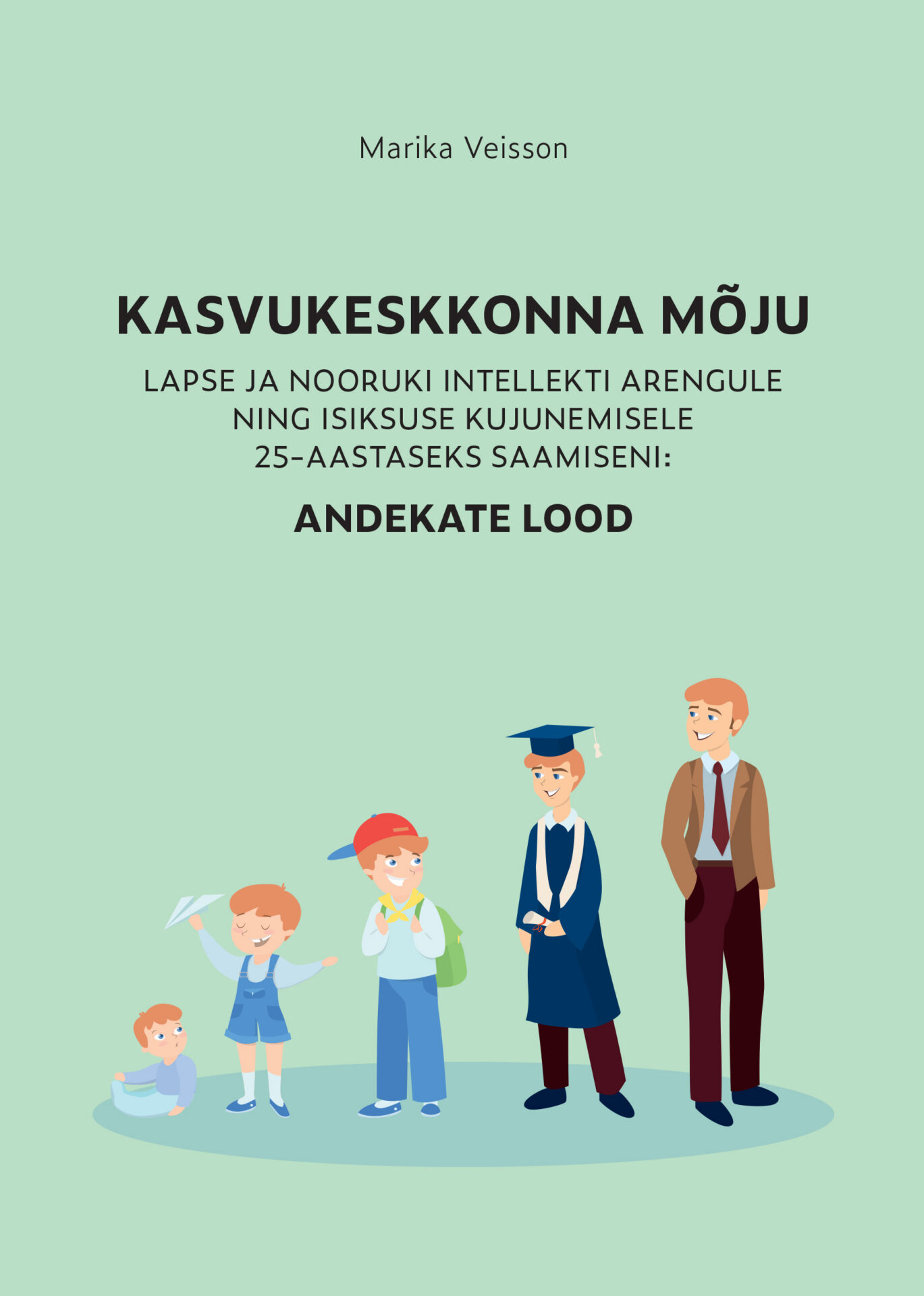 Marika Veisson, „Kasvukeskkonna mõju lapse ja nooruki intellekti arengule ning isiksuse kujunemisele 25-aastaseks saamiseni: andekate lood“