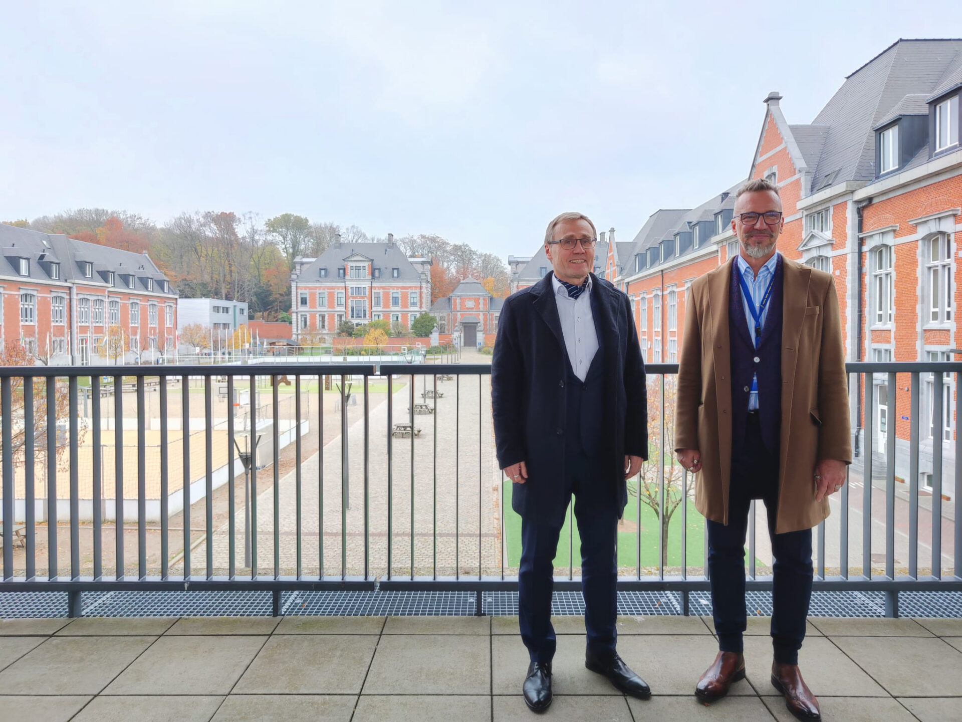 Minister Lukas väisas Euroopa Kooli Laekenis