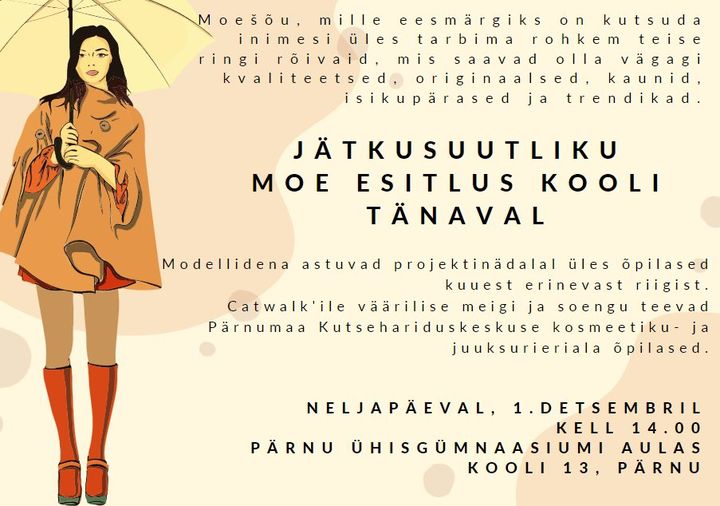 Gümnasistid ja kutseõppurid tegutsesid koos kestlikkuse nimel 