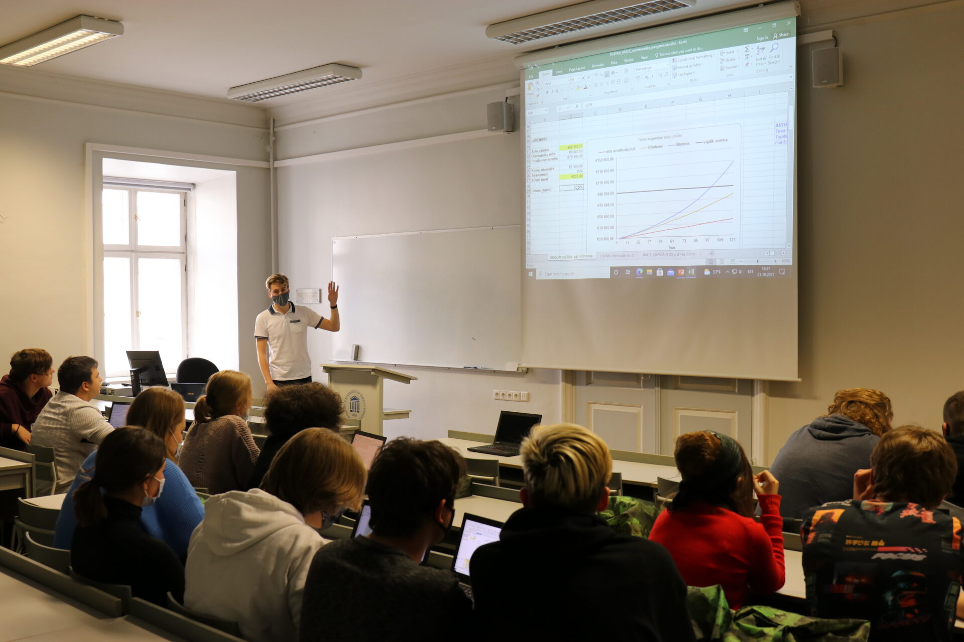 Tulekul „Matemaatika panganduses“ õppepäevad