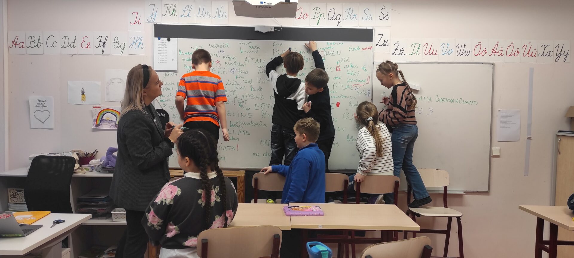 Muukeelne laps (3): Ukraina lapsed Laagna gümnaasiumis