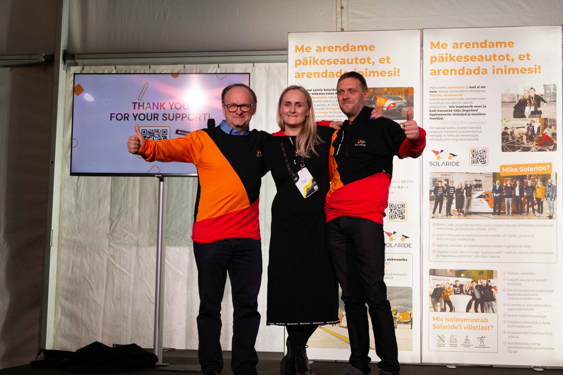 Päikeseauto on Start-up Day kogutud toetuse abil sammukese Austraaliale lähemal