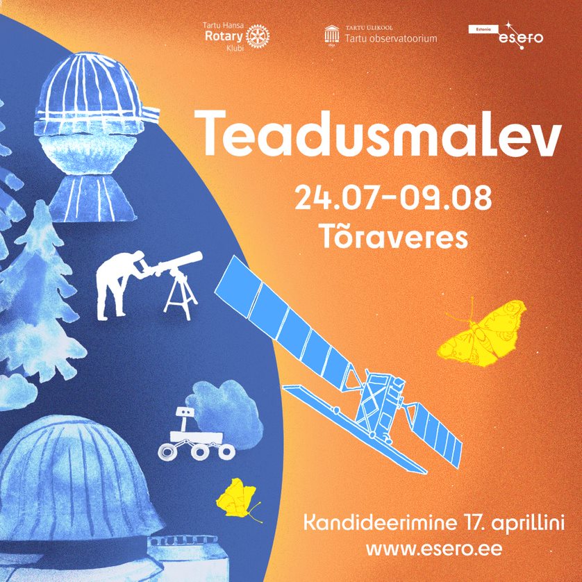 Teadusmalevas saab teha uurimistööd kosmosega seotud teadusvaldkonnas 