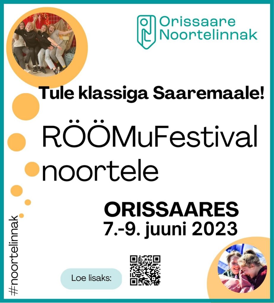 RÖÖMuFestival noortele 