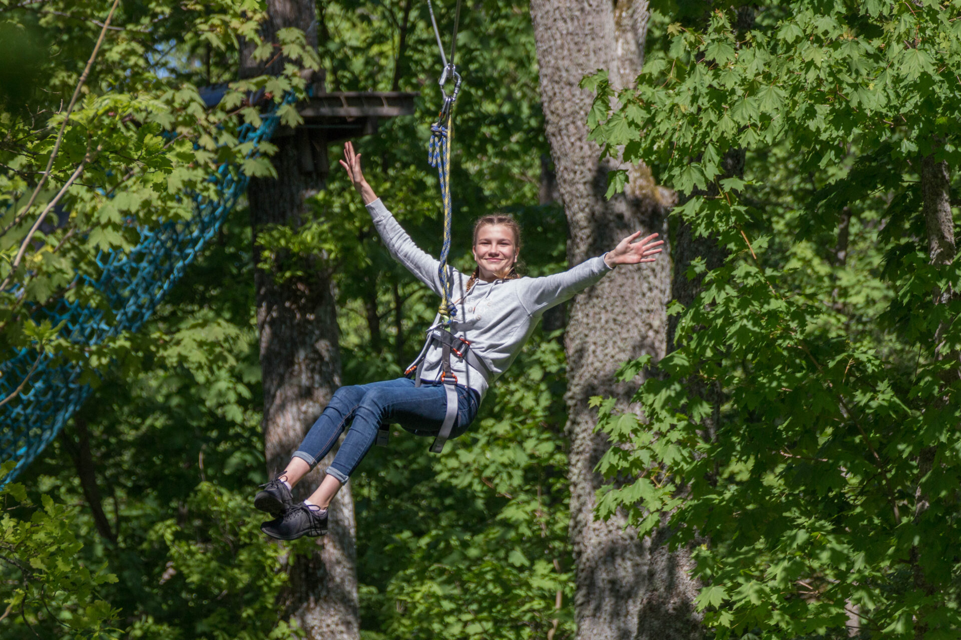 Mine metsa puu otsa! Lõbus päev seikluspargis paneb silmad särama