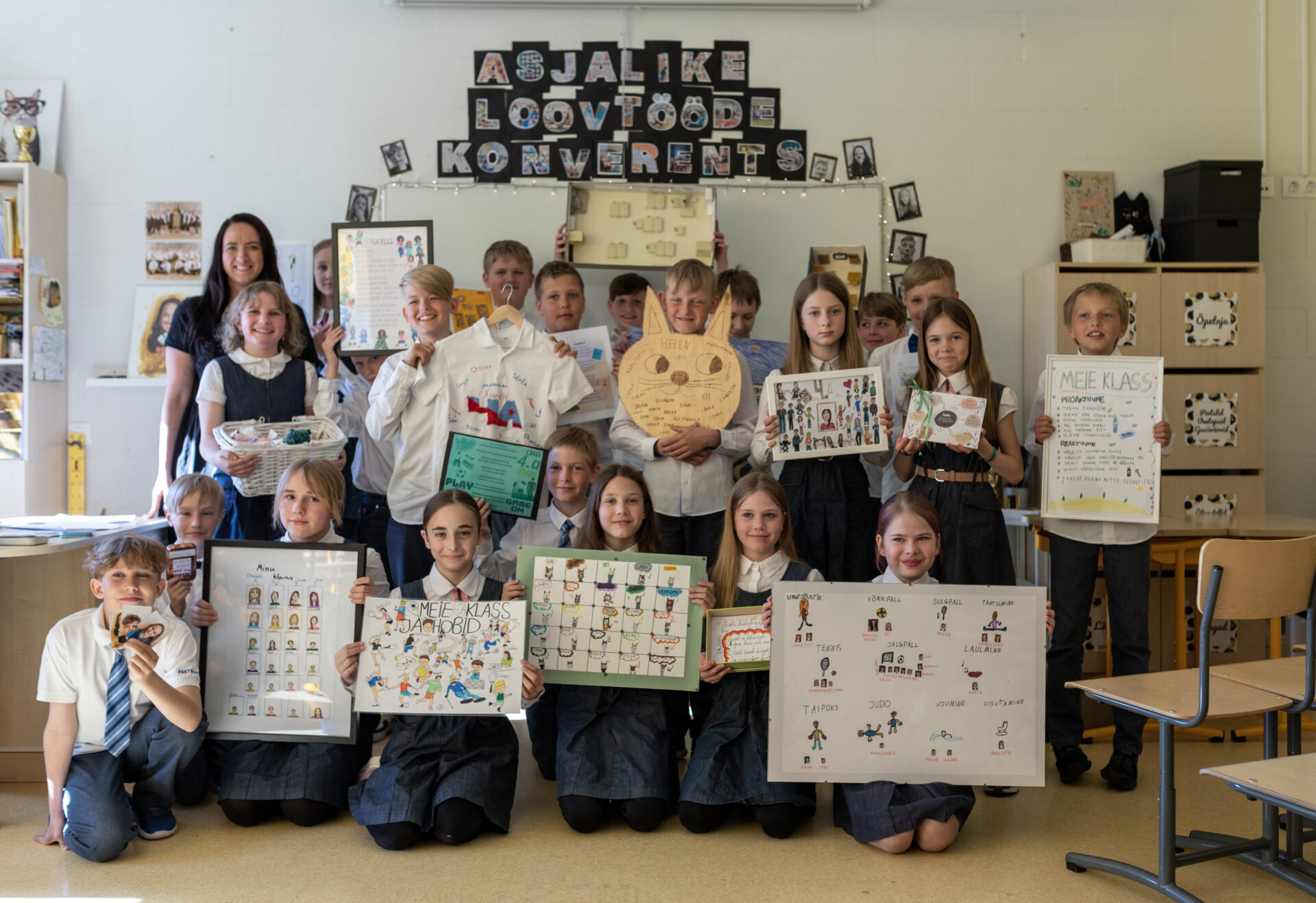 Loovtööd võib teha juba algklassides