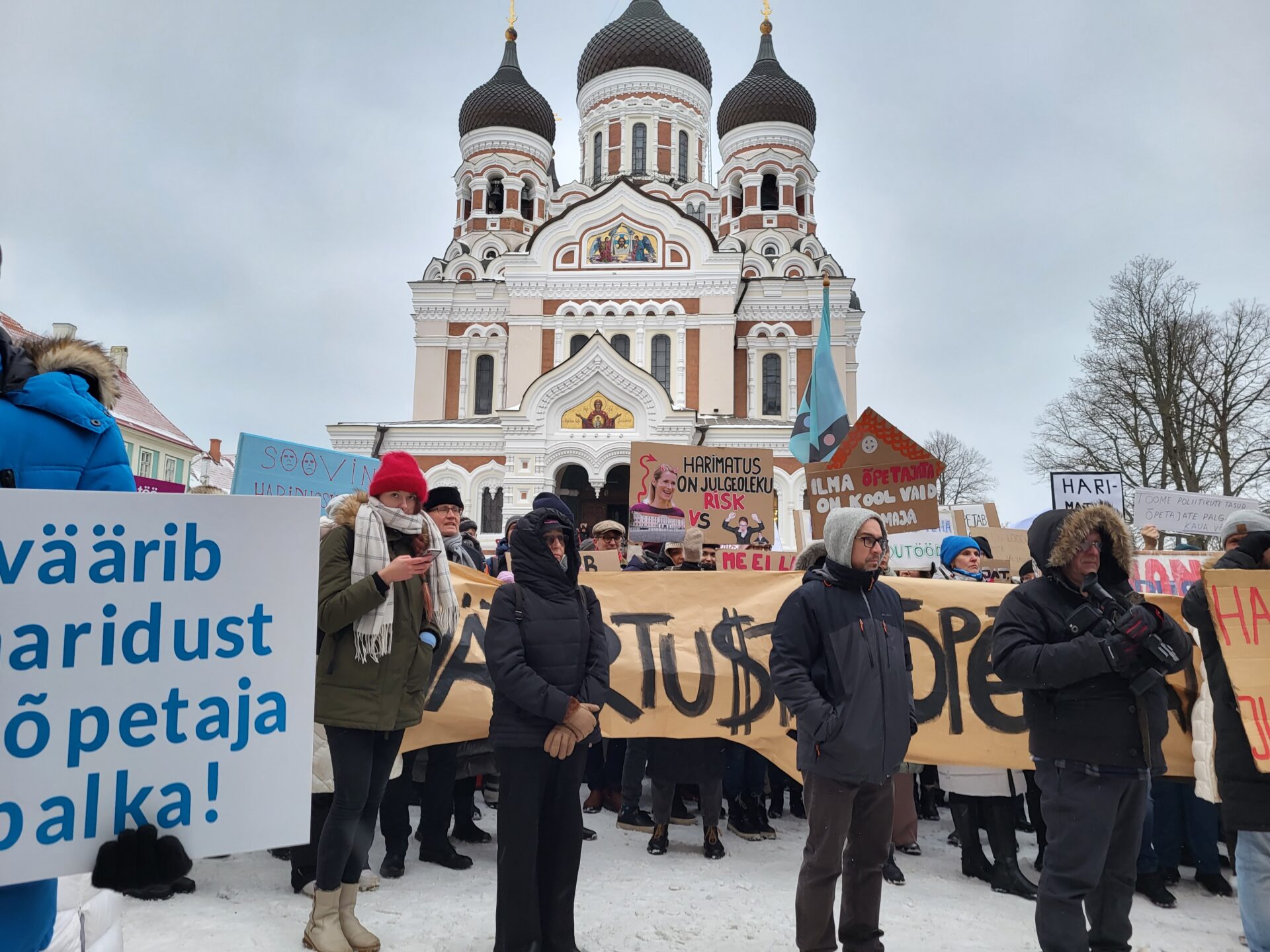 Õpetajad ei streikinud ainult palga pärast
