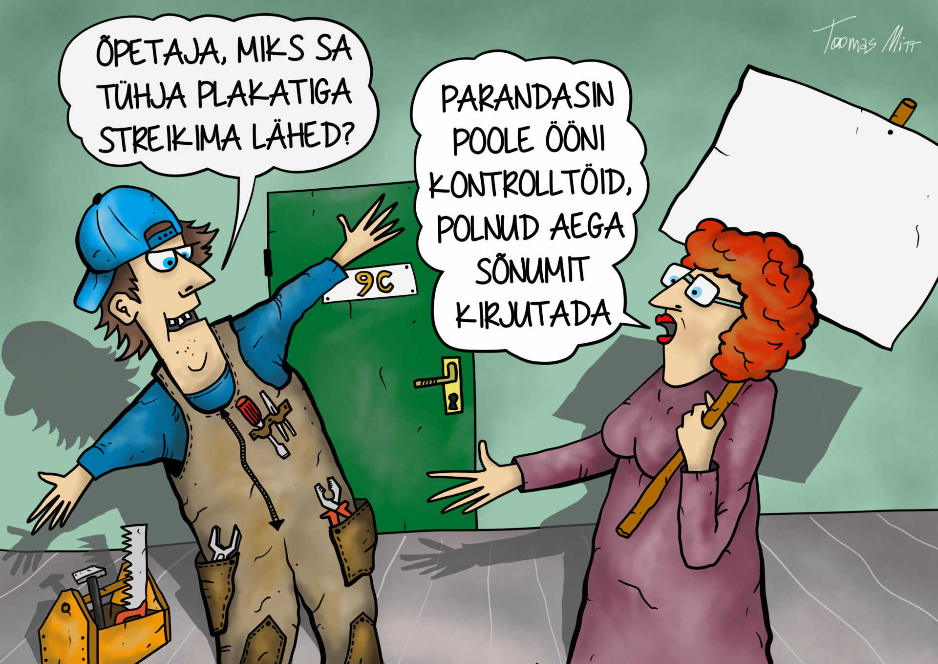 Mida tegid koolijuhid siis, kui õpetajad streikisid?