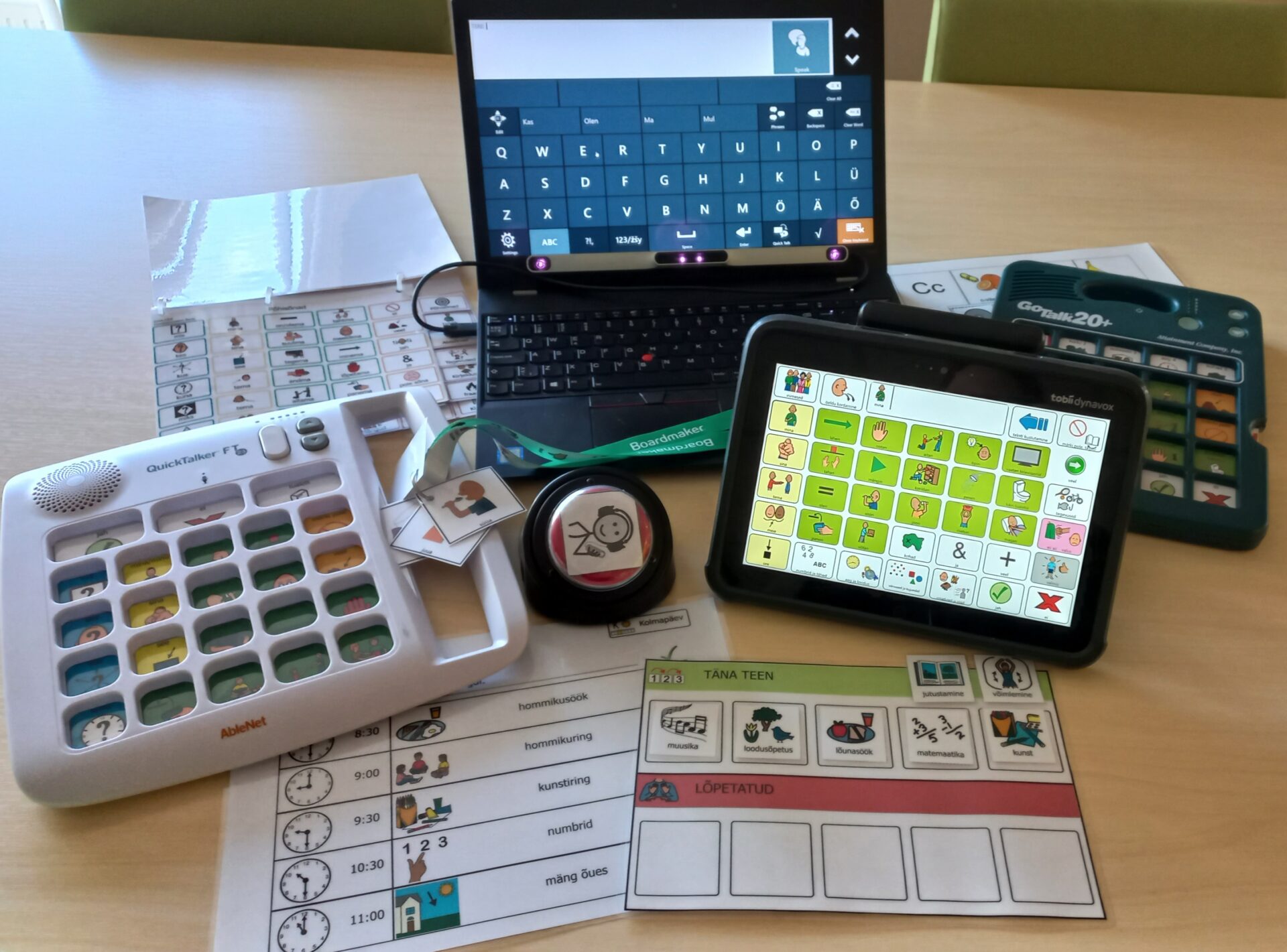 Igas haridusasutuses võiks olla kasutusel kõnet toetav abivahend