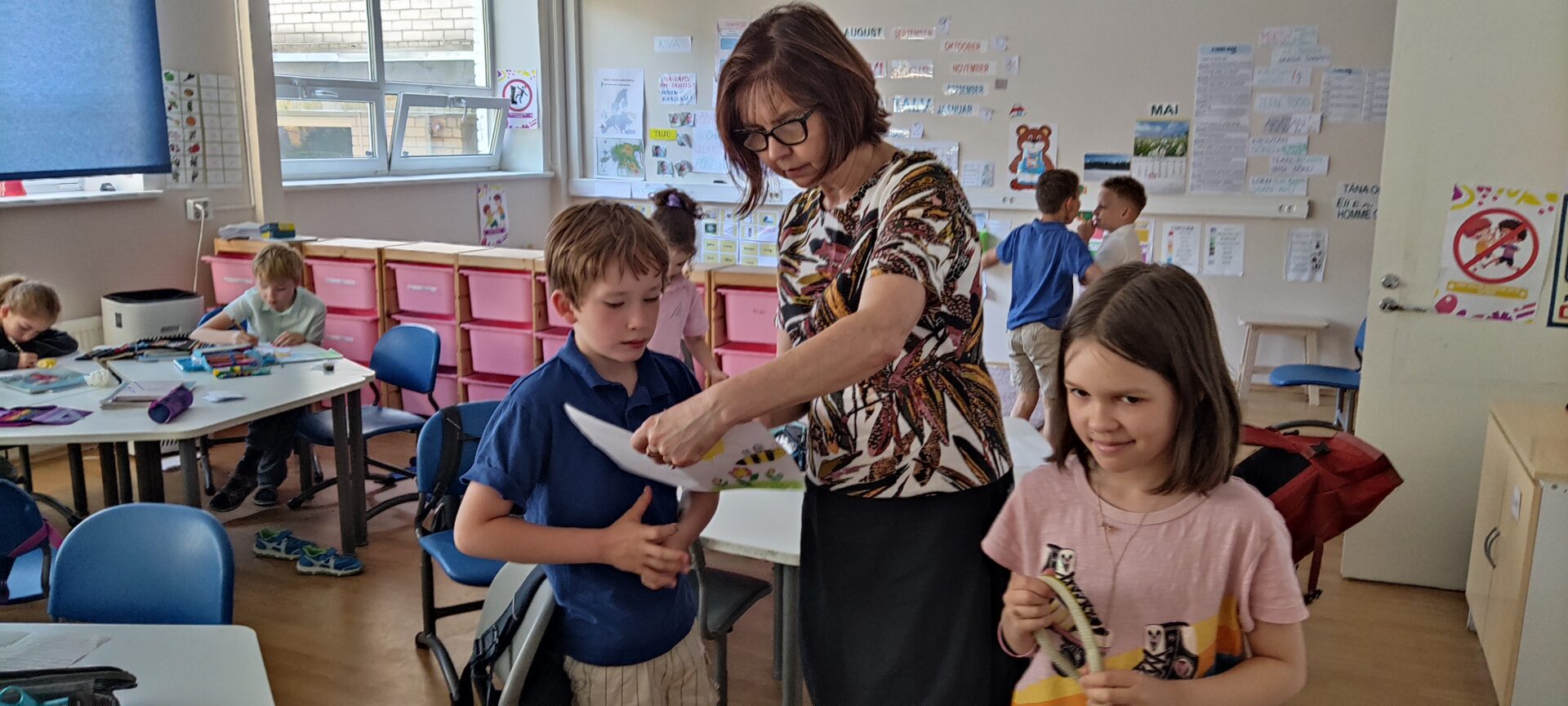 Esimene klass, kus pooled õpilased on vene kodukeelega