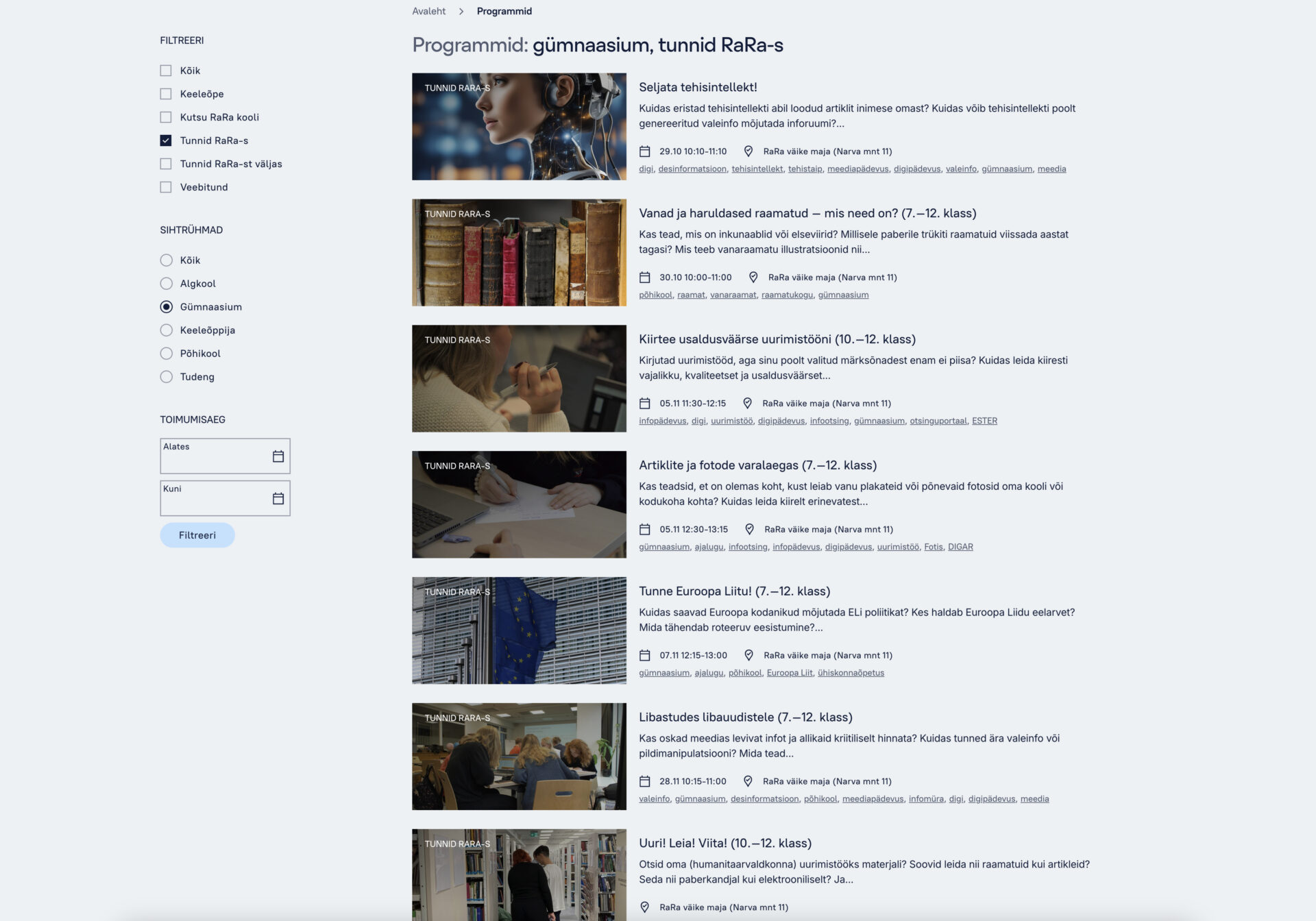 Kiirtee usaldusväärse infoni