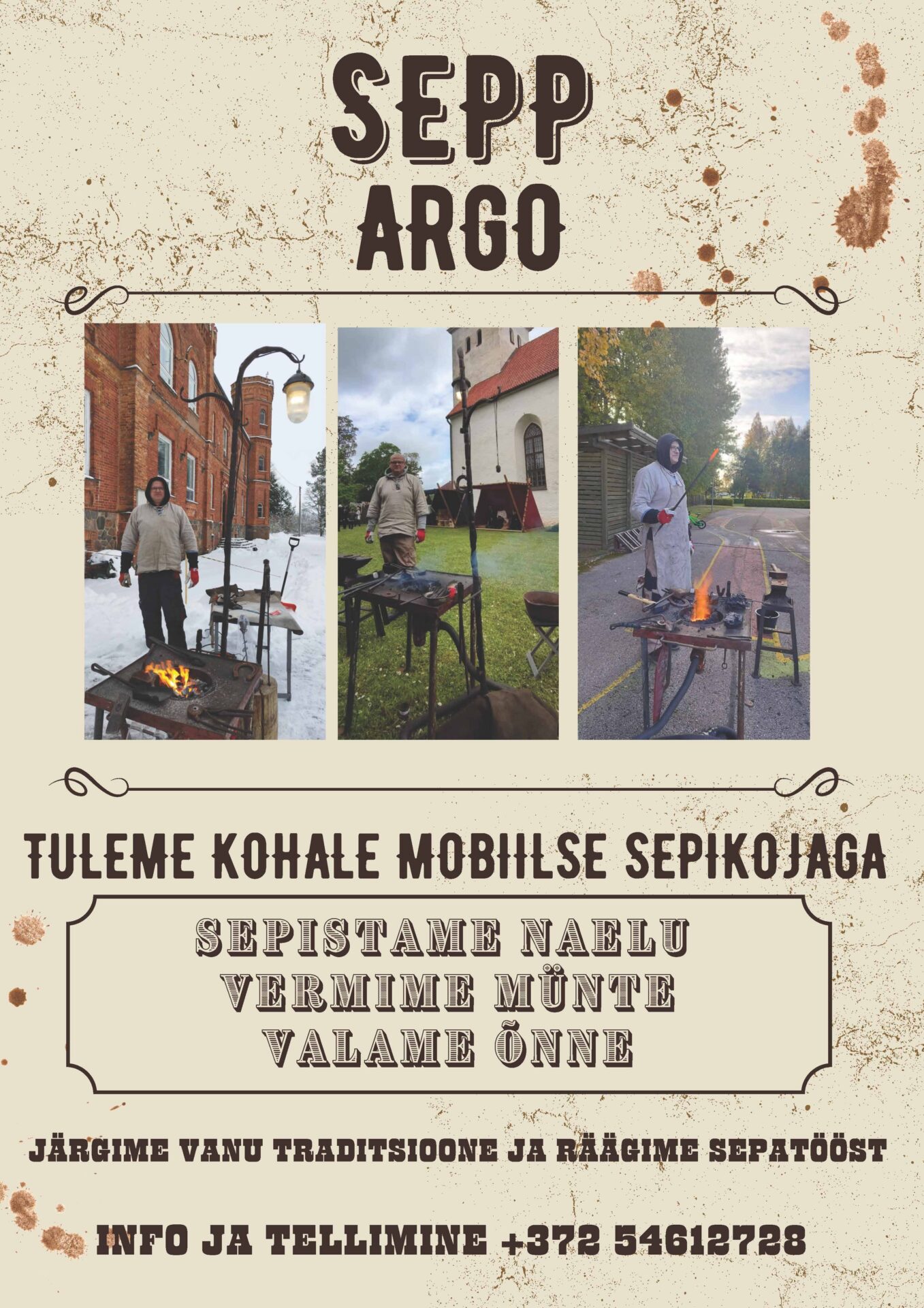 Sepp Argo tuleb teile külla