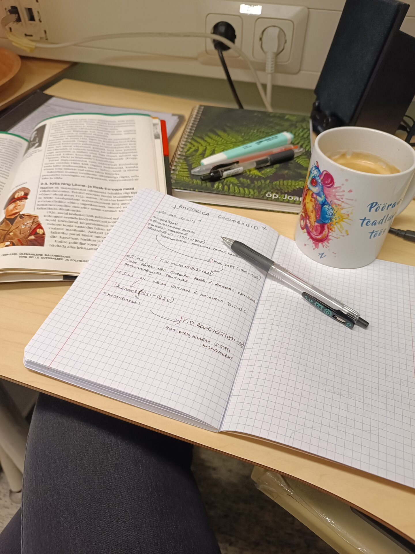 Keemiaõpetajast sai õpilane