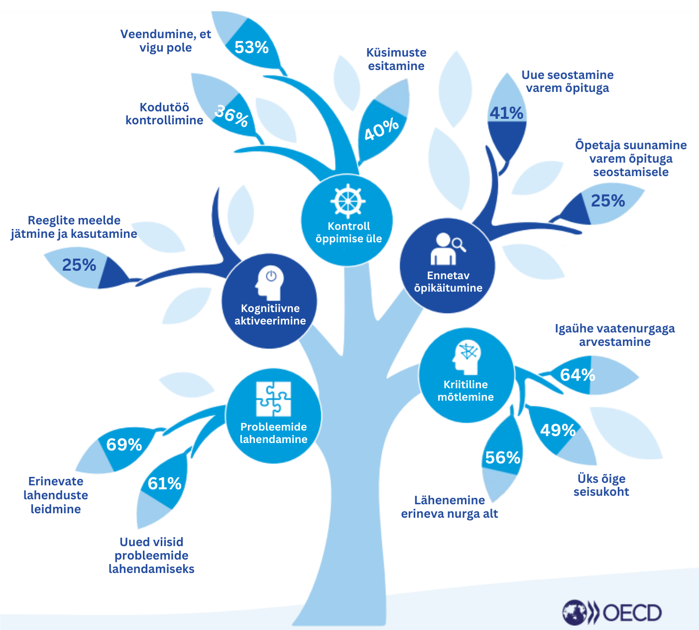 Õpistrateegiate, motivatsiooni ja eneseusu roll PISA 2022 tulemuste valguses