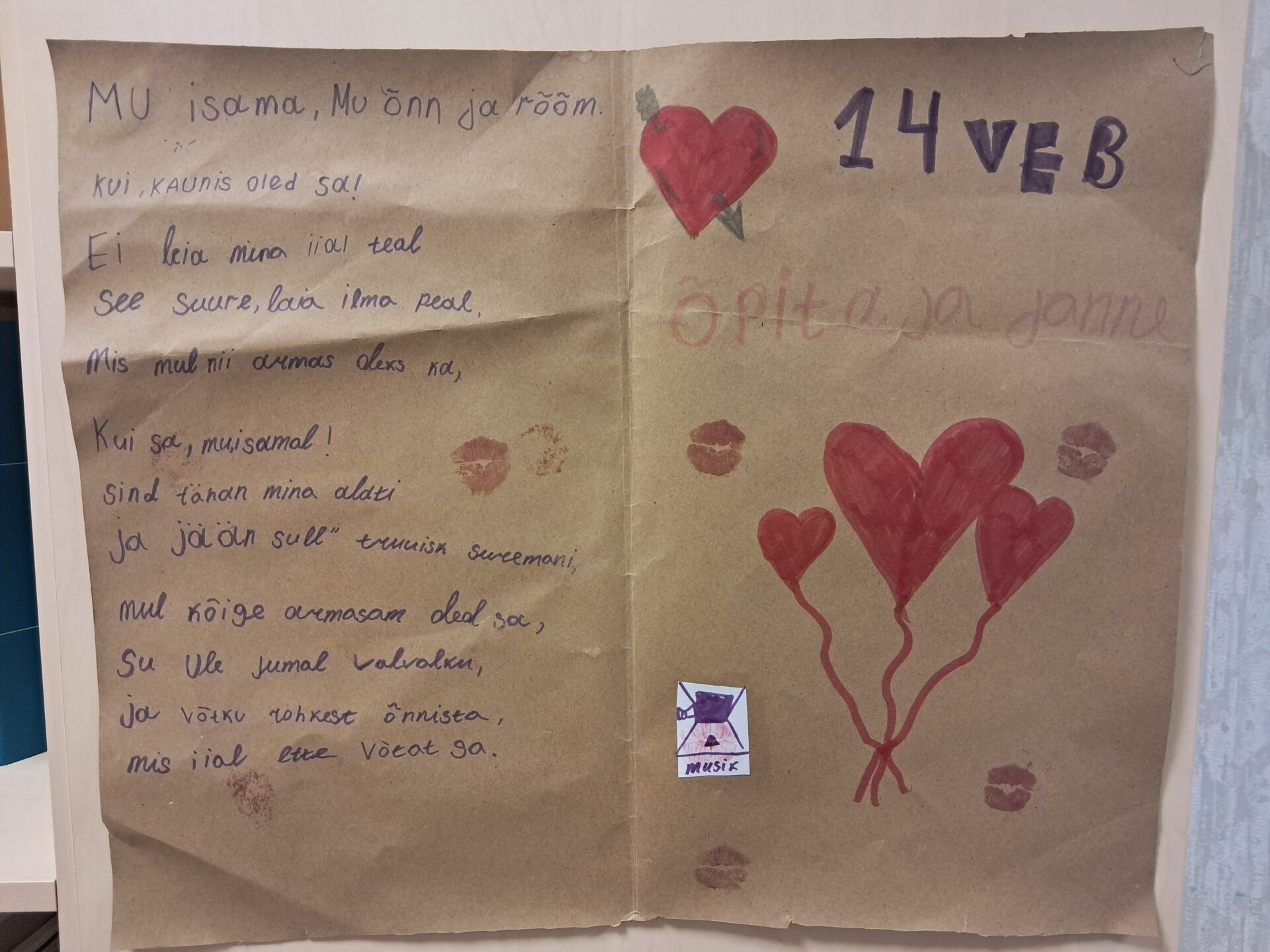 „Eriti südantsoojendav on, kui lapsed tulevad kallistama“