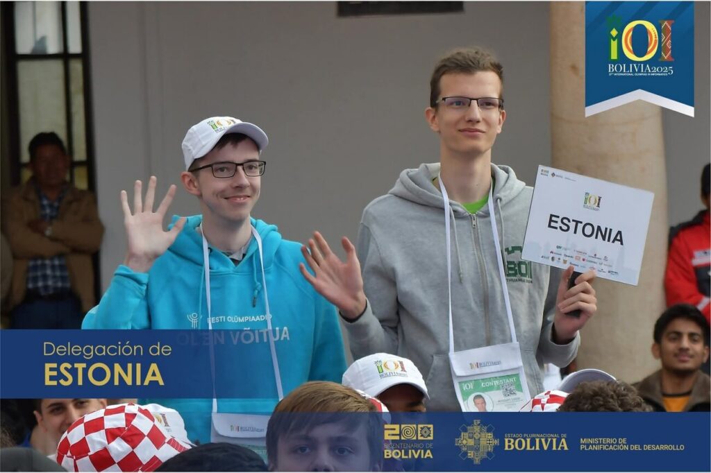 Ülenurme Gümnaasiumi õpilane sai Boliivias rahvusvaheliselt informaatikaolümpiaadilt pronksmedali