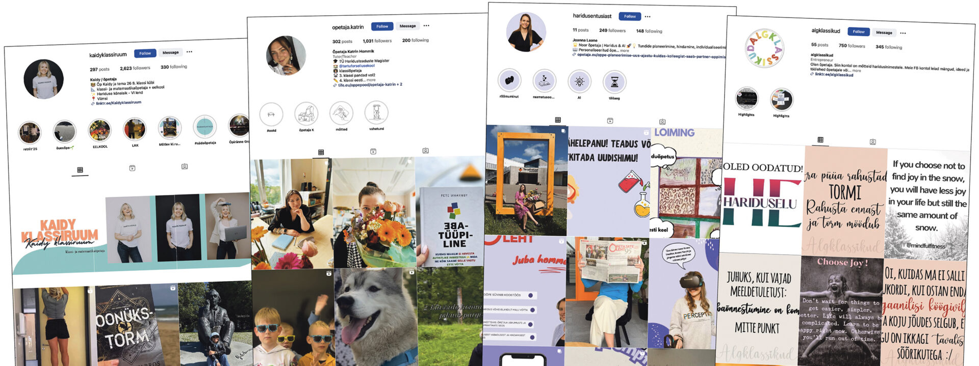 Õpetajakonto pakub võimalust end haridusmaailma esindajana proovile panna