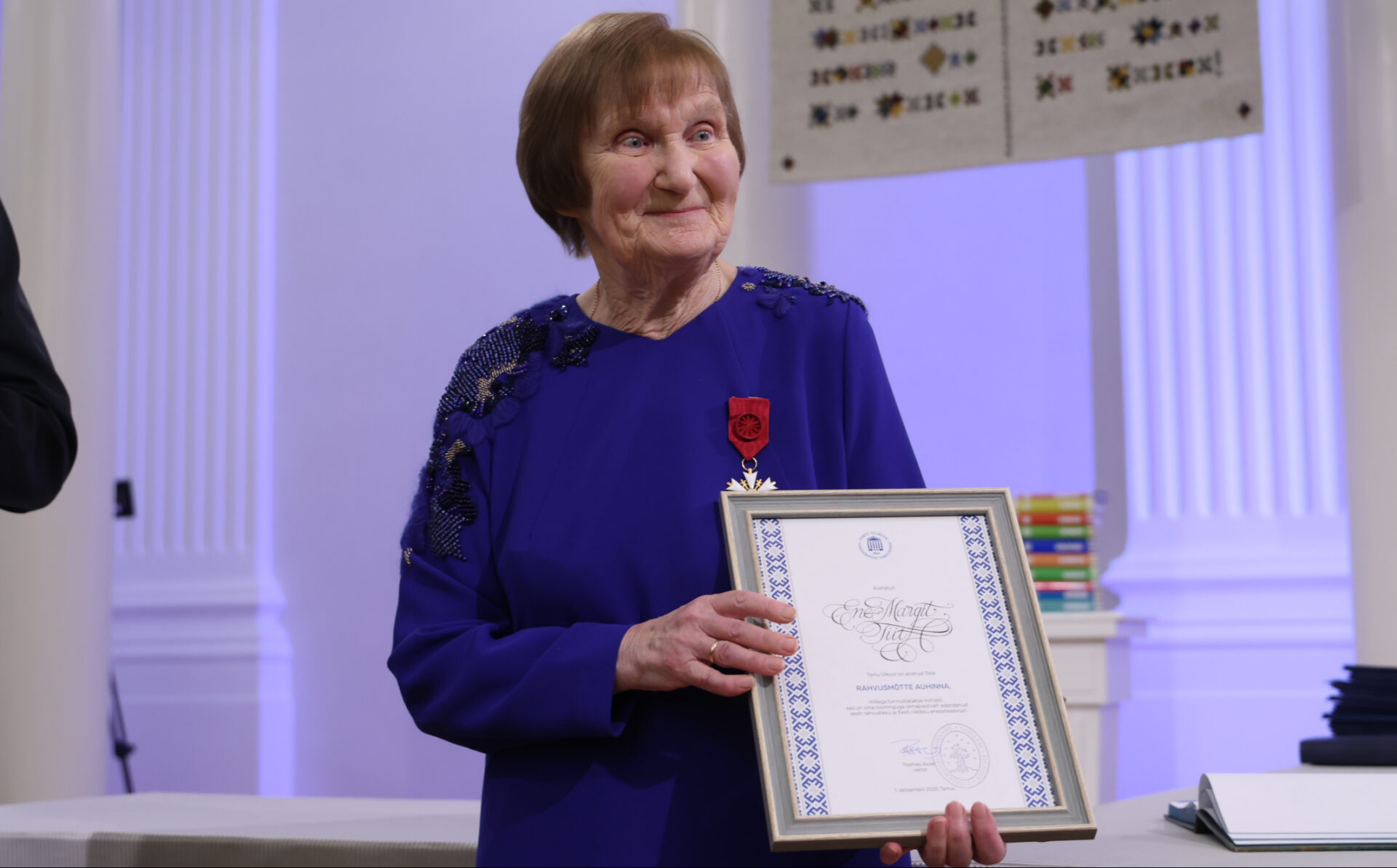 Rahvusmõtte auhinna pälvis emeriitprofessor Ene-Margit Tiit